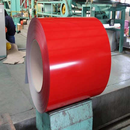 White and red PPGI coil for roofing in Indonesia