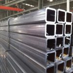 Pipa Baja Kotak Galvanis Q345 / ASTM A53 / A500