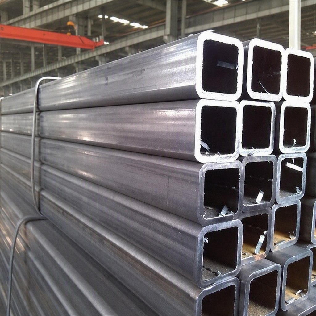 Galvanized Square Steel Tube Q345 / ASTM A53 / A500
