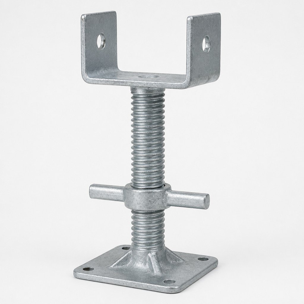 scaffolding jack base and u-head adjustable supports for Indonesia projects