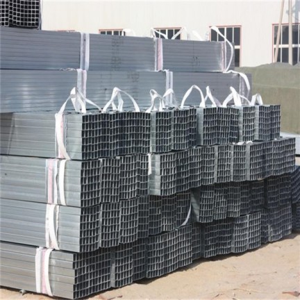 Galvanized square steel tube for construction